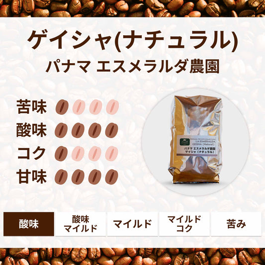 エスメラルダ ゲイシャ ナチュラル