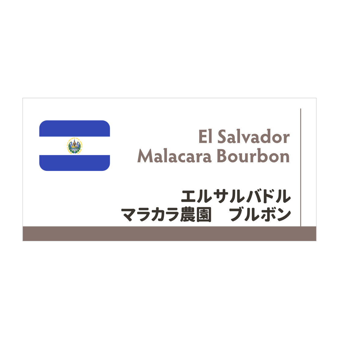 【限定豆】エルサルバドル マラカラ農園 ブルボン