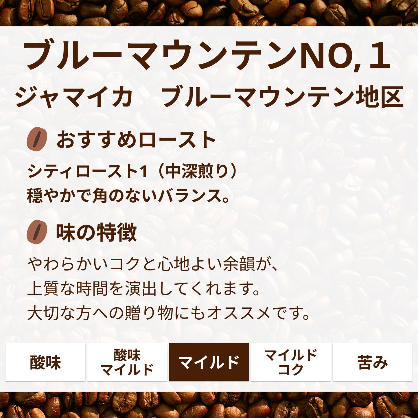 ブルーマウンテンNO,1