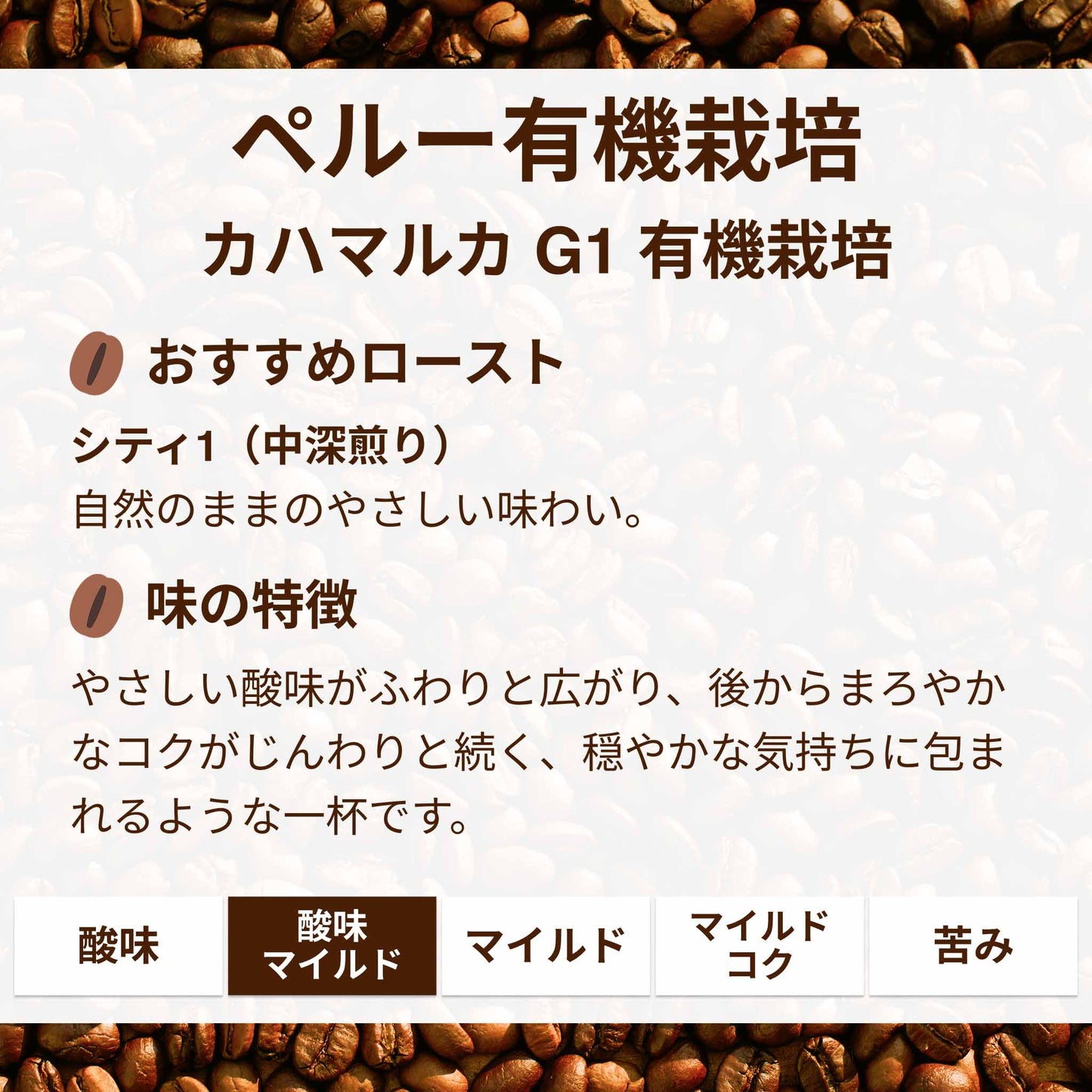 ペルー有機栽培