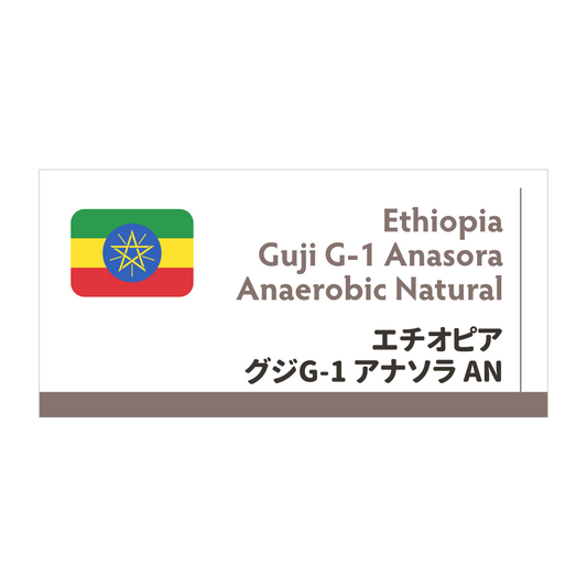 【限定豆】エチオピア グジG-1 アナソラ アナエロビック ナチュラル